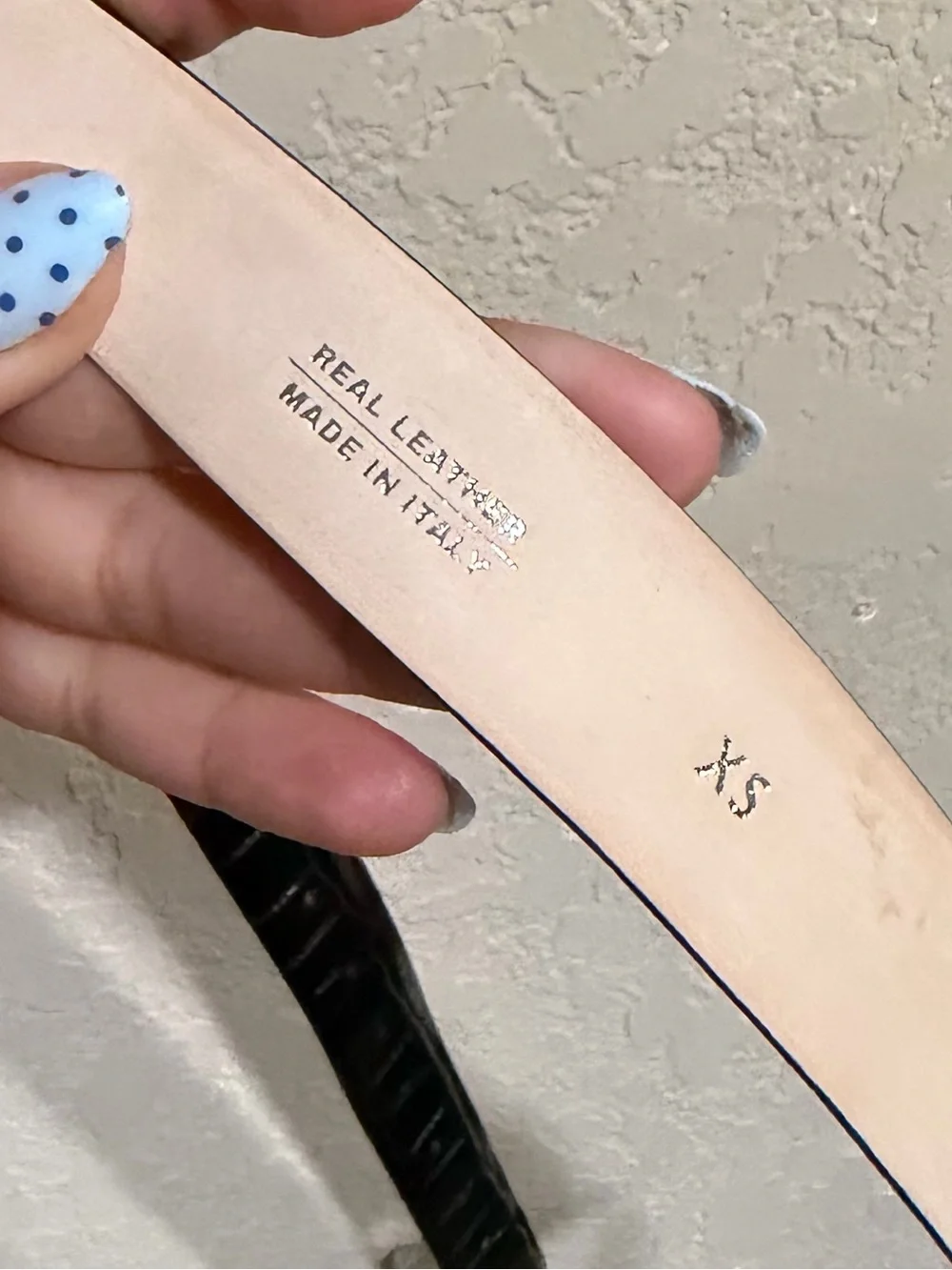 DÉHANCHE | Hollyhock leather belt